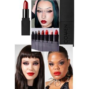 Killstar Coven Cosmetics Maleficium Red Matte Lipstick